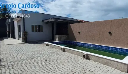 CASAS NOVAS MODERNAS COM PISCINA E ESPAÇO GOURMET! ITANHAEM/SP