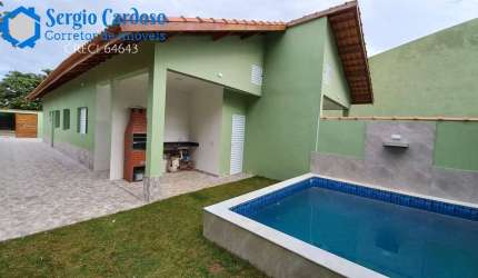 CASAS NOVAS À VENDA – LADO PRAIA NO JARDIM PALMEIRAS ITANHAÉM/SP