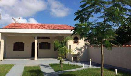 CASA TÉRREA 2 QUARTOS EM TERRENO INTEIRO 700 M MAR ITANHAEM/SP
