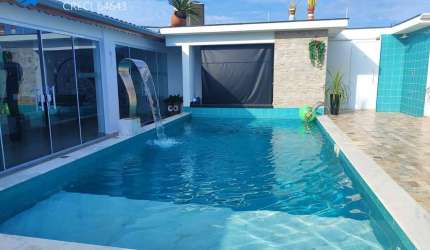 CASA TOP 4 QUARTOS 4 SUÍTES PISCINA CHURRASQUEIRA LADO PRAIA ITANHAÉM SP