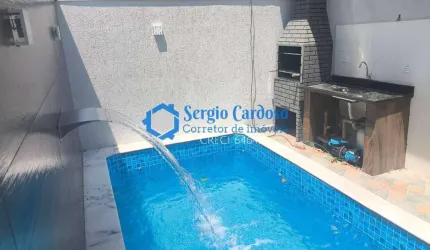 CASA NOVA EM ITANHAEM! 2 QUARTOS - 1 SUITE COM PISCINA A 800M DO MAR!