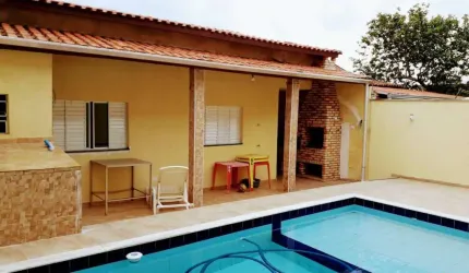 CASA 3 QUARTOS SUÍTE  PISCINA ÁREA GOURMET  LADO PRAIA ITANHAEM SP