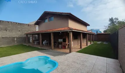 CASA AMPLA 5 QUARTOS PISCINA A 300M DO MAR  ITANHAÉM SP