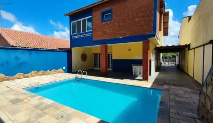 SOBRADO 7 QUARTOS + EDÍCULA 100M DA PRAIA CIBRATEL ITANHAÉM/SP