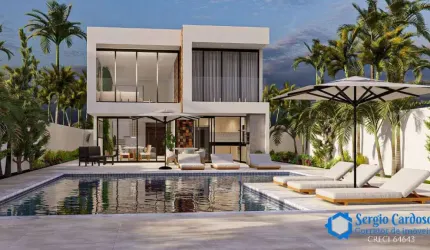 PROJETO DIFERENCIADO  VISTA MAR  4 SUÍTES PISCINA VARANDA GOURMET  ITANHAÉM