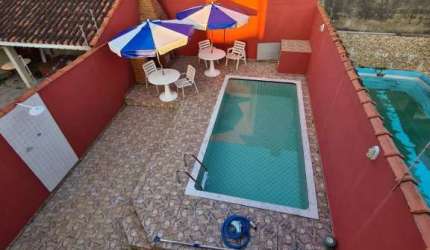 CASA MOBILIADA 2 QUARTOS 800M MAR PISCINA E CHURRASQUEIRA ITANHAÉM/SP