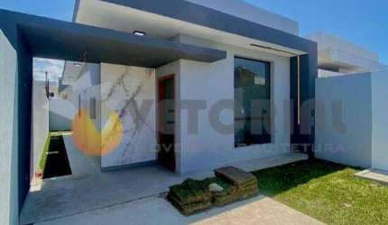 Casa com 2 dormitórios à venda, 62 m² - Balneário dos Golfinhos - Caraguatatuba/SP