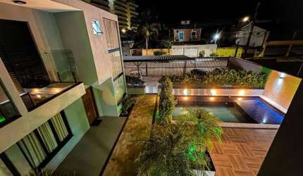 Sobrado com 3 dormitórios à venda, 111 m²  Cidade Jardim - Caraguatatuba/SP