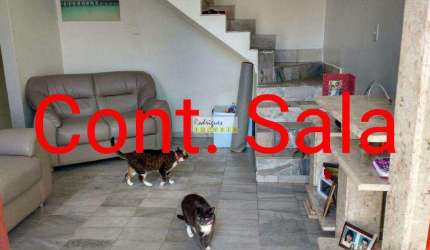 Sobrado com 3 dorms, Catiapoa, São Vicente - R$ 405.000,00, 83,4m² - Codigo: 2880
