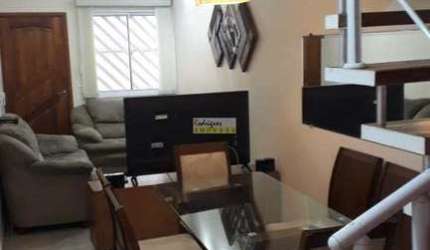 Triplex em cond, 2 dorms, Solário, Catiapoa, SV