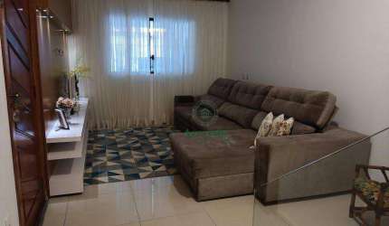 Sobrado com 4 dormitórios à venda, 132 m² por R$ 806.000,00 - Vila Rosália - Guarulhos/SP