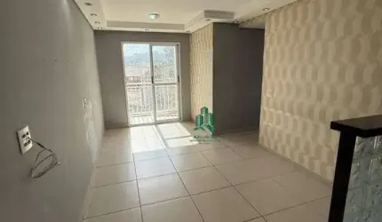 Apartamento com 3 dormitórios para alugar, 63 m² por R$ 2.880,00/mês - Jardim Bela Vista - Guarulhos/SP