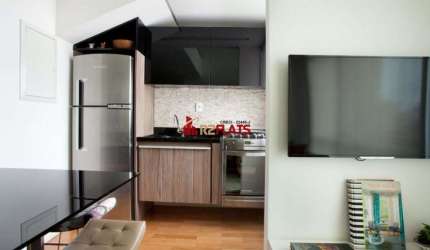 Apartamento com 1 quarto à venda na Avenida Ibijaú, 355, Moema, São Paulo, 42 m2 por R$ 800.000