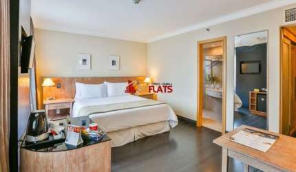 Flat com ótimo preço no bairro Brooklin. Confira!