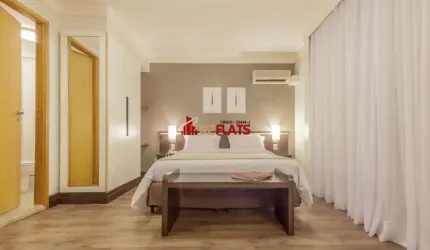 Flat com ótimo preço no bairro Brooklin. Confira!