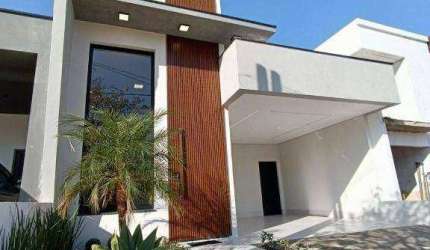 Casa térrea com piscina Reserva Ipanema novíssima, aceita financiamento