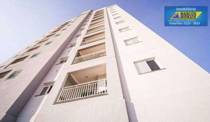 Apartamento com 2 dormitórios à venda, 60 m² por R$ 349.900 - Vila Carvalho - Sorocaba/SP