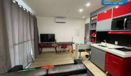 Apartamento com 1 dormitório para alugar, 33 m² por R$ 3.405,00/mês - Jardim Faculdade - Sorocaba/SP