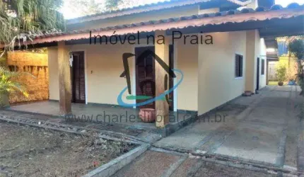 Casa para Venda em Ubatuba, Praia da Maranduba, 3 dormitórios, 1 suíte, 2 banheiros, 4 vagas
