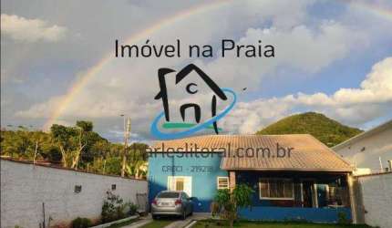 Casa para Venda em Caraguatatuba, Martim de Sá, 2 dormitórios, 1 banheiro, 5 vagas
