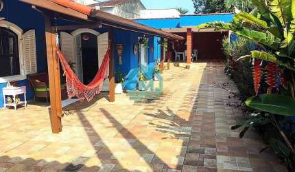 Casa para Venda em Caraguatatuba, Jardim Estrela D¿Alva, 3 dormitórios, 2 banheiros, 5 vagas