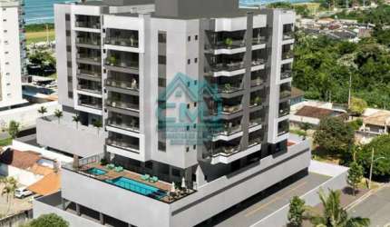 Apartamento para Venda em Caraguatatuba, Jardim Aruan, 2 dormitórios, 2 suítes, 3 banheiros, 1 vaga