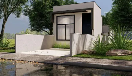 Casa para Venda em Atibaia, Jardim das Cerejeiras, 3 dormitórios, 1 suíte, 2 banheiros, 2 vagas