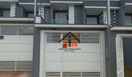 Sobrado com 3 dormitórios à venda, 120 m² por R$ 480.000,00 - Parque Residencial Scaffid II - Itaquaquecetuba/SP