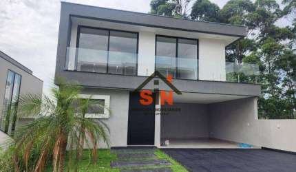 Sobrado com 4 dormitórios à venda, 300 m² por R$ 3.290.000,00 - Condomínio Real Park - Arujá/SP