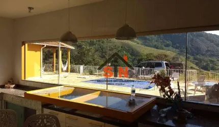 Eco Pousada Sul de Minas, Porteira Fechada com 7 dormitórios à venda, 450 m² por R$ 999.000 - Zona Rural - Soledade de Minas/MG