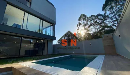 Sobrado com 4 dormitórios à venda, 346 m² por R$ 3.490.000,00 - Condomínio Real Park - Arujá/SP