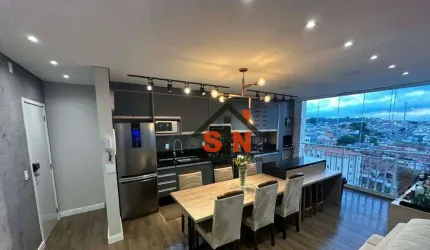 Apartamento com 2 dormitórios à venda, 67 m² por R$ 650.000,00 - Mogi Moderno - Mogi das Cruzes/SP