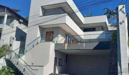 Sobrado com 3 dormitórios, 300 m² - venda por R$ 3.200.000,00 ou aluguel por R$ 21.300,00/mês - Condomínio Arujá Hills III - Arujá/SP