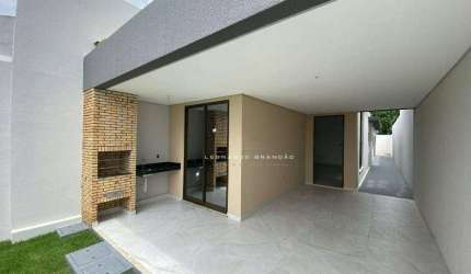 Casa com 3 dormitórios à venda, 130 m² por R$ 529.000,00 - Urucunema - Eusébio/CE