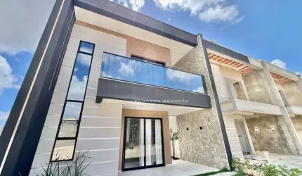 Casa com 3 Suítes à venda, 130 m² por R$ 680.000 - Lagoinha - Eusébio/CE