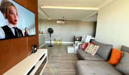 Apto 3 dorms, suite, Varanda gourmet- Andar alto
