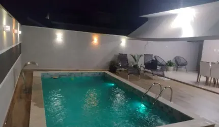 Casa 3 Dorms(Suíte) com Piscina e amários planejados - Terras do Vale