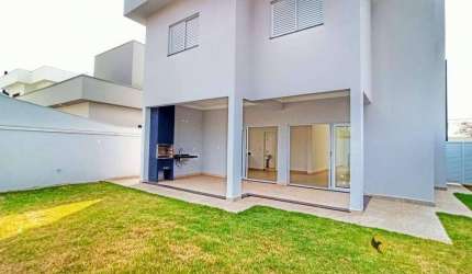 Espetacular sobrado com 3 suítes e 200m² à venda, por R$ 1.275.000,00 - Condomínio Central Parque - Salto/SP