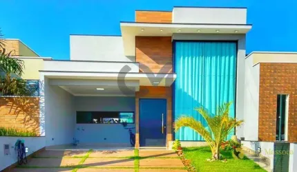 Casa com 3 dormitórios à venda, 150 m² por R$ 989.900 - Condomínio Village Moutonnée - Salto/SP