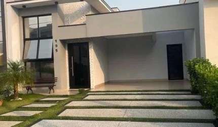 Casa com 3 dormitórios à venda, 127 m² por R$ 1.080.000,00 - Condominio Residencial Mantova - Indaiatuba/SP