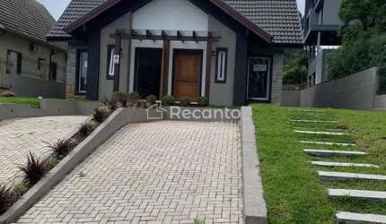 CASA GEMINADA À VENDA COM 3 SUÍTES, Loteamento Lago Negro, Gramado - RS