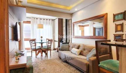 APARTAMENTO 1 DORMITÓRIO 51M²  A DUAS QUADRAS DA R, Centro , Gramado - RS