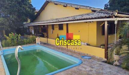 Casa com 5 dormitórios à venda, 400 m² por R$ 1.350.000,00 - Palmeiras - Cabo Frio/RJ