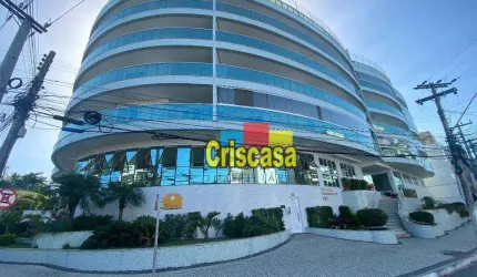 Apartamento com 3 dormitórios para alugar, 110 m² por R$ 6.500,00/mês - Vila Nova - Cabo Frio/RJ