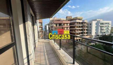 Cobertura com 2 dormitórios para alugar, 100 m² por R$ 3.884,00/mês - Algodoal - Cabo Frio/RJ