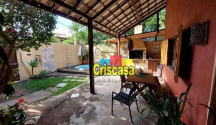 Casa com 3 dormitórios à venda, 160 m² por R$ 1.200.000,00 - Jardim Excelsior - Cabo Frio/RJ