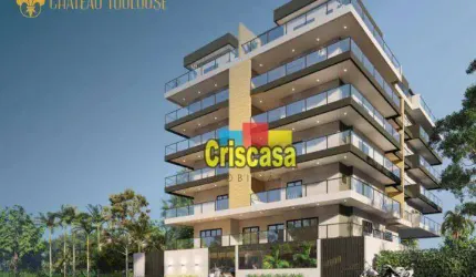 Apartamento com 2 dormitórios à venda, 106 m² por R$ 538.000,00 - Braga - Cabo Frio/RJ