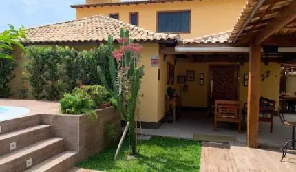 linda Casa com 3 dormitórios à venda, porteira fechada 170 m² por R$ 1.380.000 - Ogiva - Cabo Frio/RJ