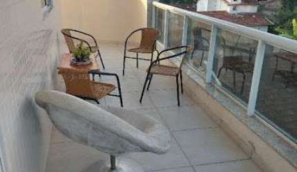 Apartamento com varanda e sol da manhã 2 dormitórios à venda, 113 m² por R$ 750.000 - Passagem - Cabo Frio/RJ