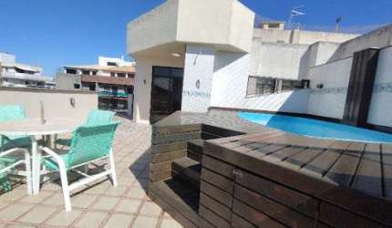 Cobertura com 4 dormitórios para alugar, 278 m² - Passagem - Cabo Frio/RJ
